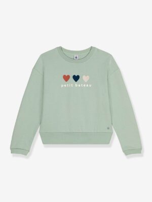 Petit Bateau Mädchen Sweatshirt mit Stickerei PETIT BATEAU