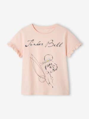 Fee Clochette Mädchen T-Shirt mit Volantärmeln Disney TINKER BELL