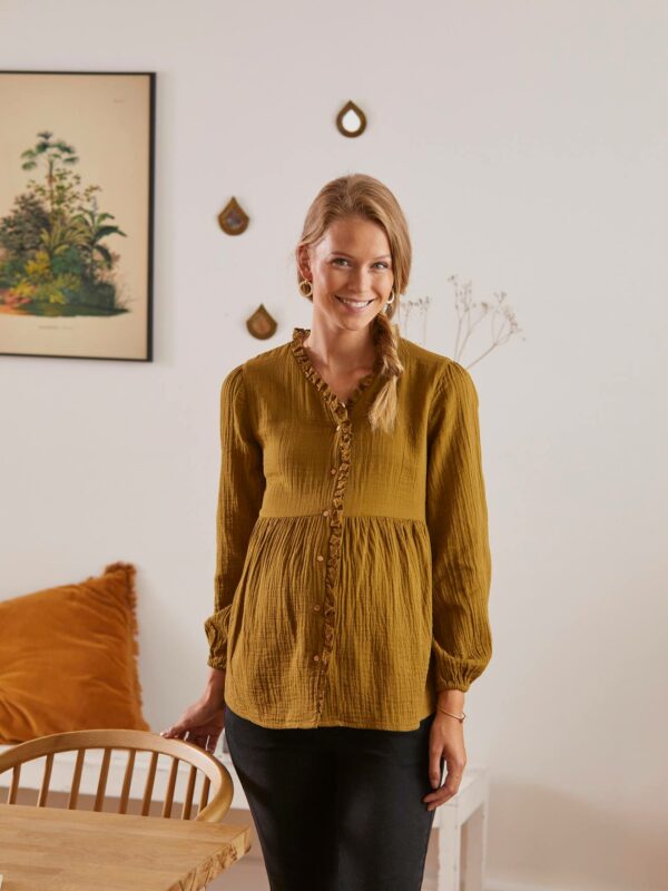 Vertbaudet Musselin-Bluse