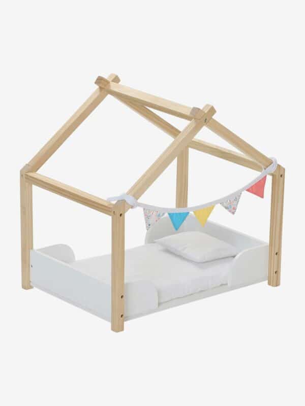 Vertbaudet Puppen-Hausbett PETITE MAISON Holz FSC®