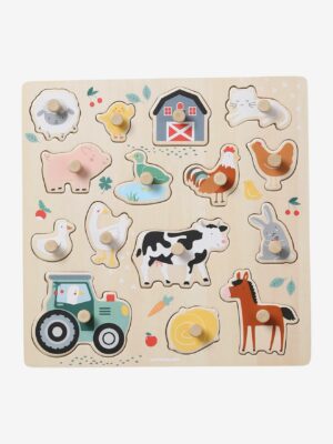 Vertbaudet Steckpuzzle LOVELY FARM