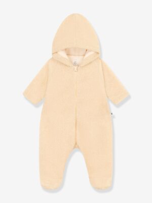 Petit Bateau Warmer Baby Overall mit Kapuze PETIT BATEAU