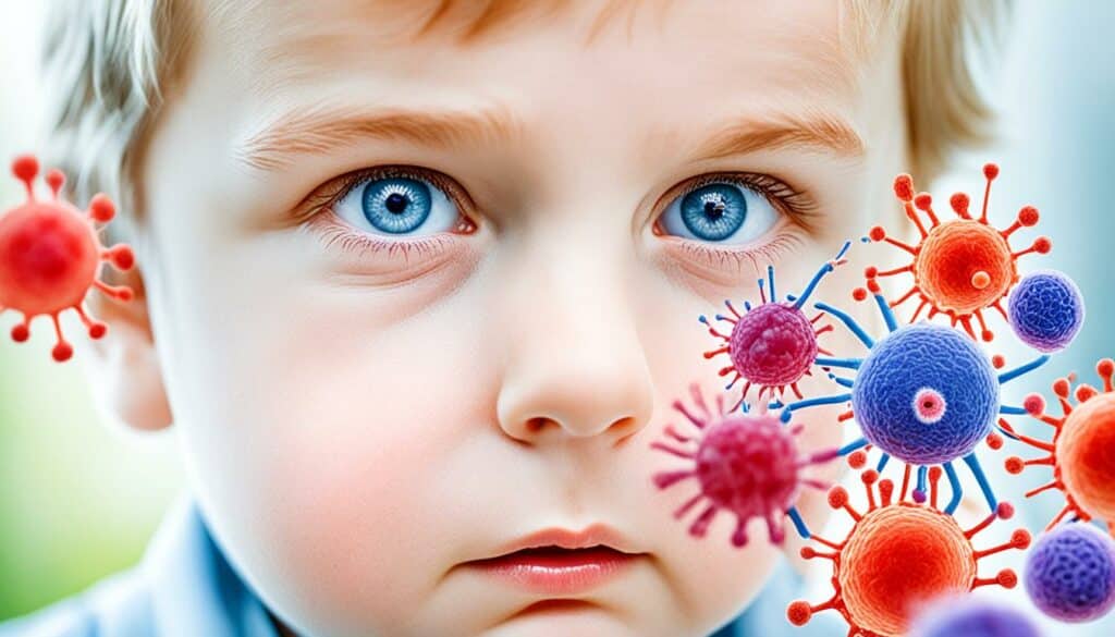 Immune response in children