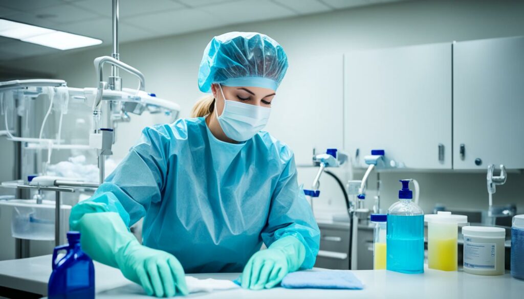 Hygienepraxis zur Infektionsprävention