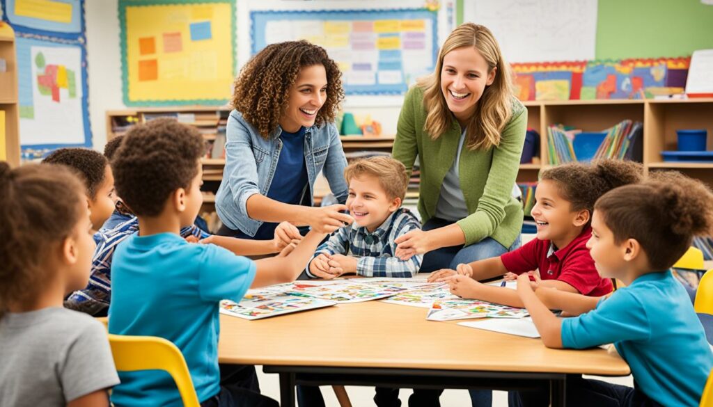 Klassenzimmer Interaktion