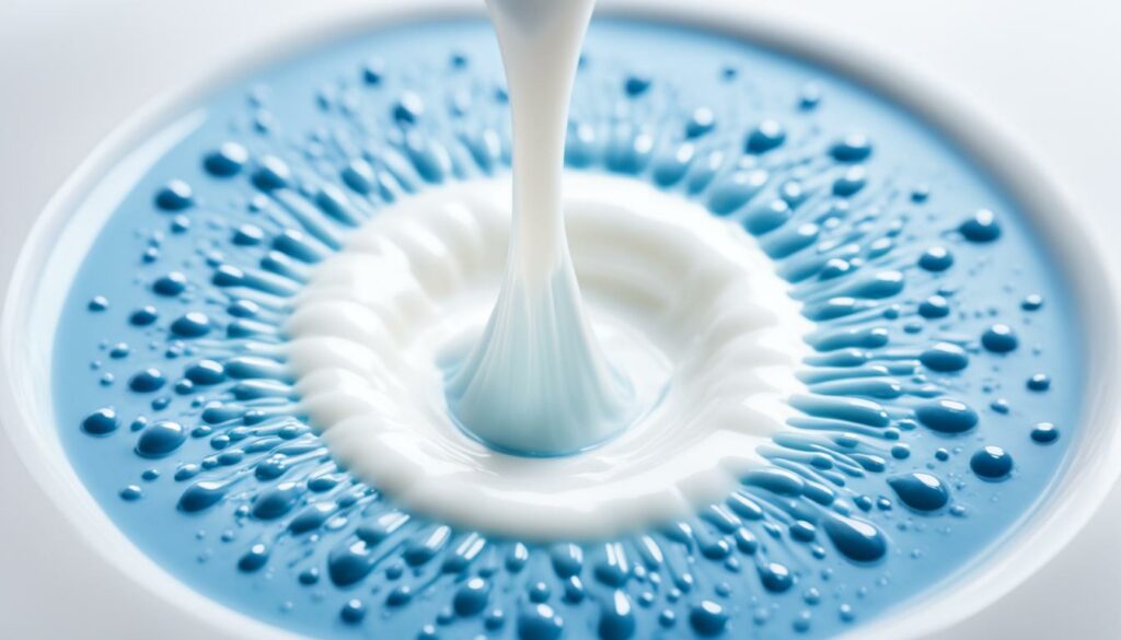 Milcheinschuss
