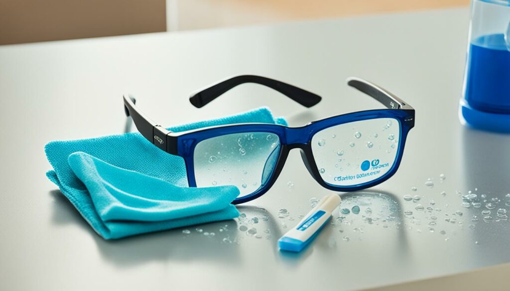 Reinigung Kinderbrille