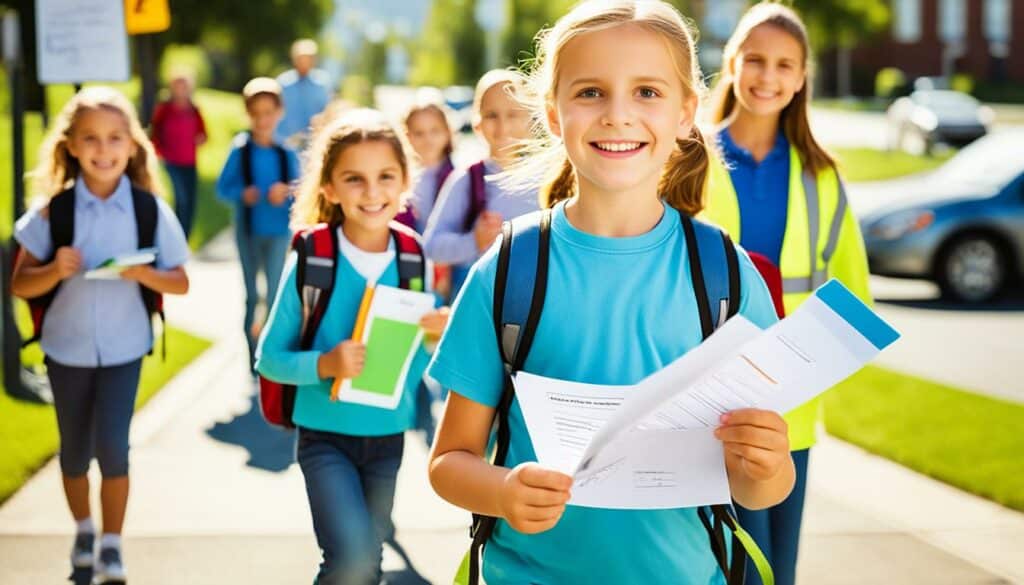 Verkehrssicherheit Schulkinder