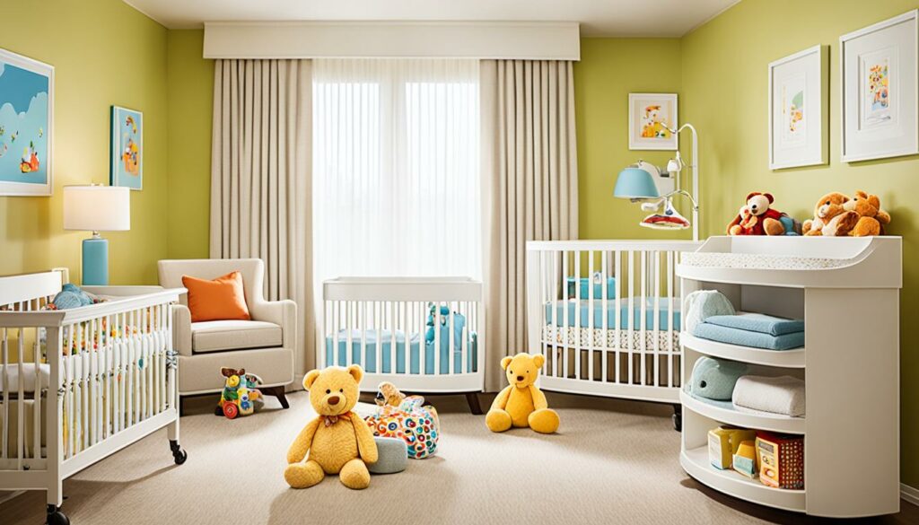 Babyfreundliche Einrichtungen im Hotel
