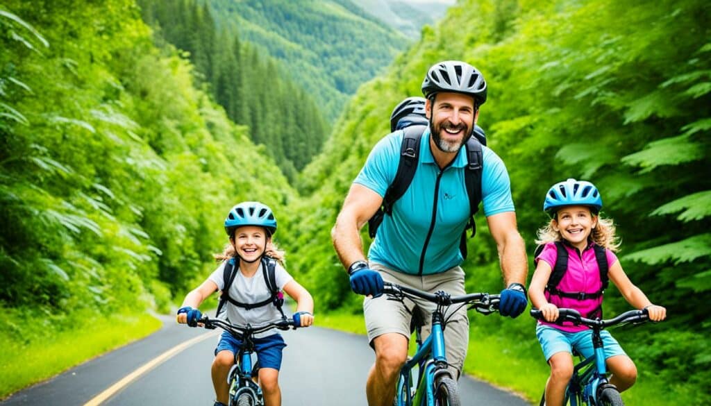Familienurlaub per Rad