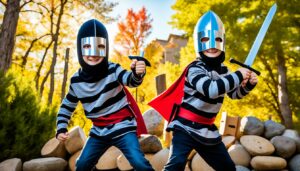 Kleine Räuber und Ritter - Warum Kinder mit Waffen spielen