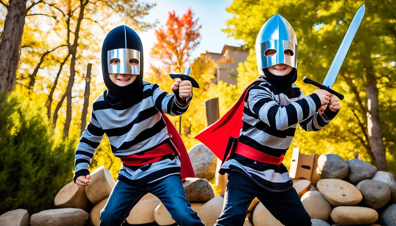 Kleine Räuber und Ritter - Warum Kinder mit Waffen spielen